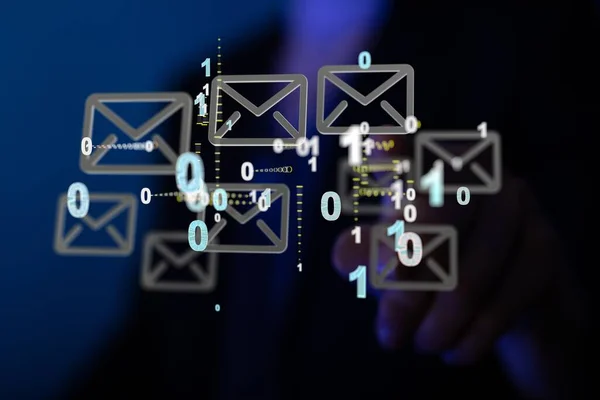 Poczta Komunikacja Połączenie Wiadomość Mailing — Zdjęcie stockowe