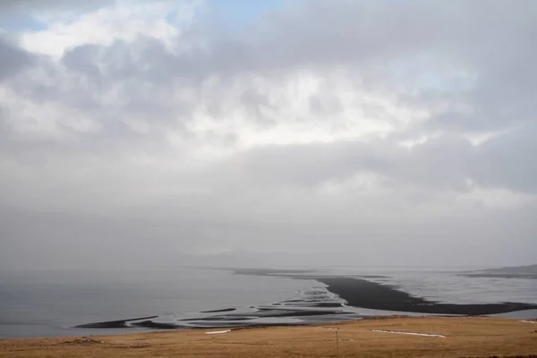 Belo Tiro Lago Congelado Islândia — Fotografia de Stock