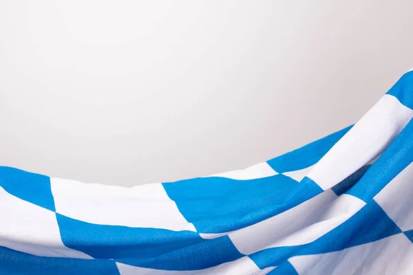 Bavaria Vlag Oktoberfest Blauw Wit — Stockfoto