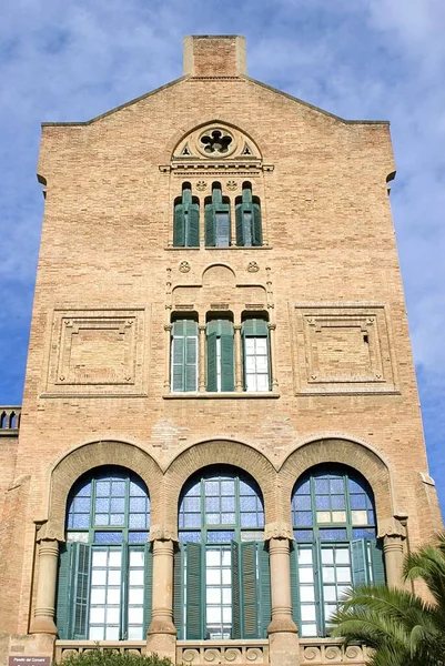 Barcelona Spagna Dicembre 2009 Edificio Nel Complesso Modernista Sant Pau — Foto Stock