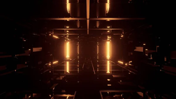 빛으로 이루어진 직사각 렌더링 — 스톡 사진
