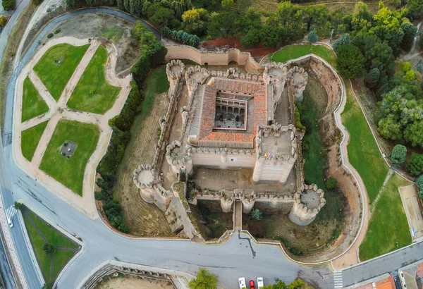 Coca Pueblo Histórico Segovia España Foto Trágica —  Fotos de Stock