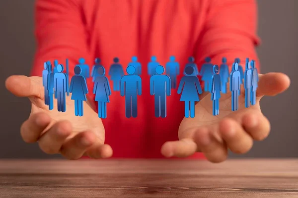 Group Stack Hands Showing Unity Teamwork — Stock Photo, Image