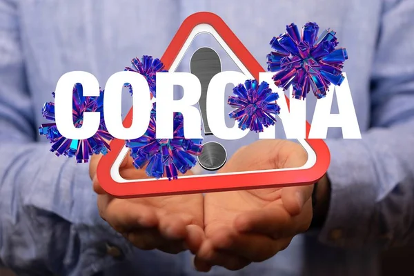 Coronavirus Epidemico 2019 Ncov 2019 Ncov — Foto Stock