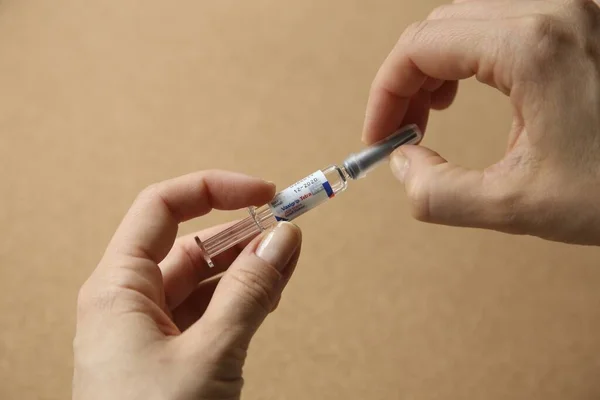 Cape Town Sudafrica Aprile 2020 Trattamento Del Vaccino Influenzale Vaxigrip — Foto Stock