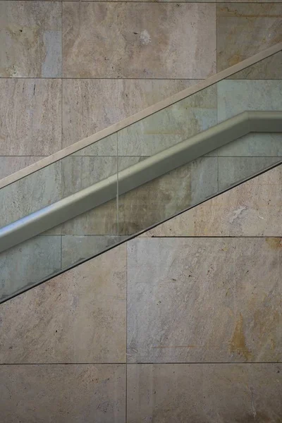 Merdiven Farklı Bir Perspektiften Görülür Merdiven Çizgileri Farklı Geometrik Şekiller — Stok fotoğraf