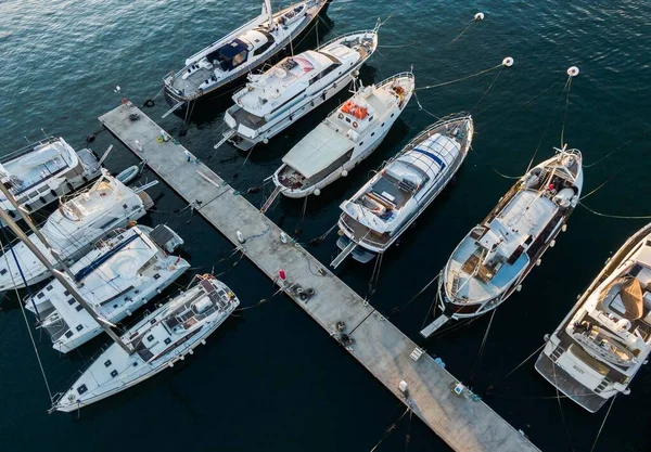 Kalkara Malta Feb 2020 Air Shots Kalkara Marina — стокове фото