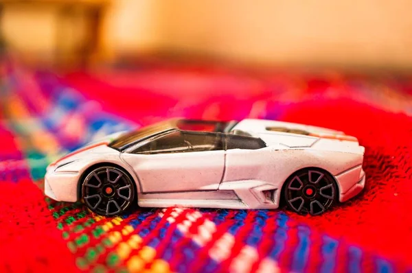 Poznan Poland Apr 2020 Sida Mattel Hot Wheels Leksak Modell — Stockfoto