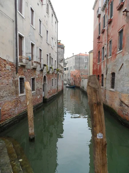 Beautiful Vertical Shot Campo Della Maddalena Venice Italy — Stock Photo, Image