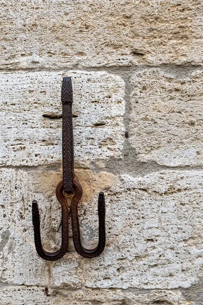 San Gimignano Nun Toskana Floransa Daki Tarihi Binasının Dikey Görüntüsü — Stok fotoğraf