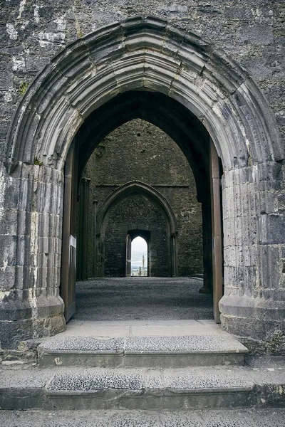 Der Eingang Des Rock Cashel Irland — Stockfoto