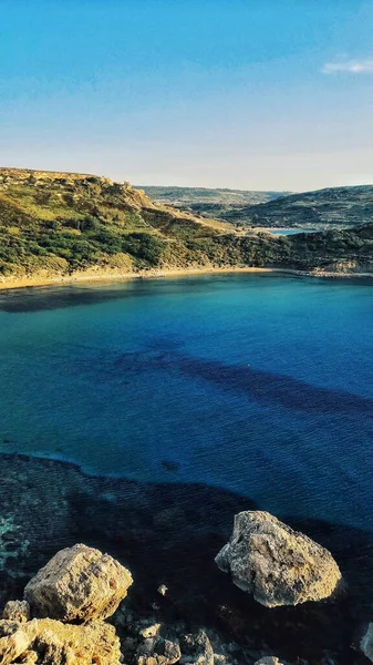 Eine Vertikale Aufnahme Des Atemberaubenden Blicks Auf Den Golden Bay — Stockfoto