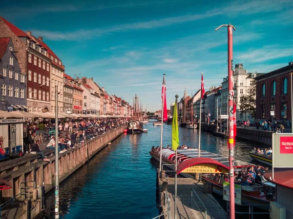 Vacker Bild Mindeankeret Köpenhamn Danmark — Stockfoto