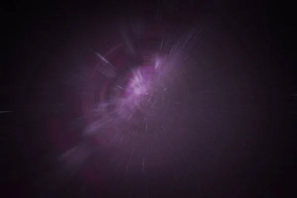 Крупный План Красочных Круглых Градиентов Фиолетовым Светом Сияющим Посередине — стоковое фото
