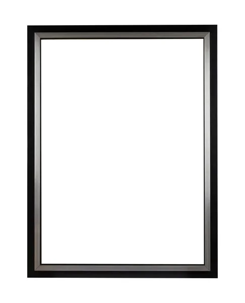 Simple Frame Dark Borders Lights Isolated White Background — Stock Photo, Image