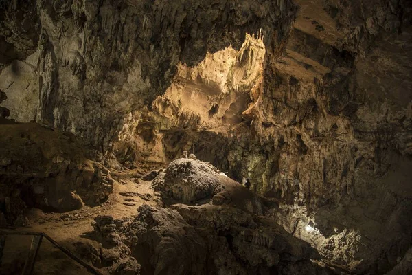 Beau Cliché Des Grottes Appelées Grutas Del Mamut Chiapas Mexique — Photo