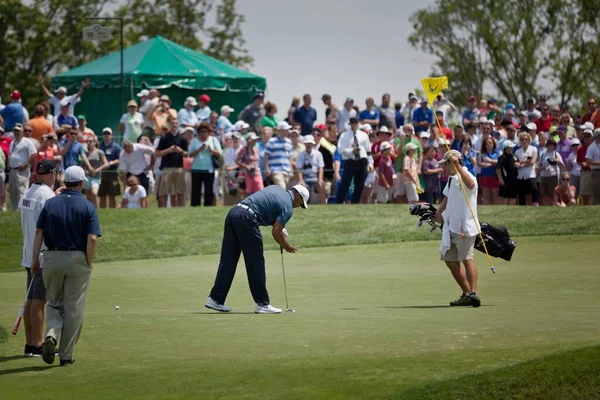 Dublin Stany Zjednoczone Maj 2013 Profesjonalny Golfista Tiger Woods Sfotografowany — Zdjęcie stockowe