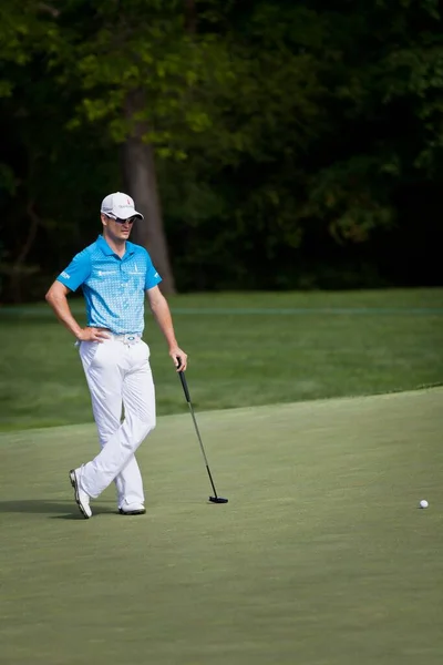 Dublin Estados Unidos Mayo 2013 Golfista Profesional Zach Johnson Fotografiado — Foto de Stock