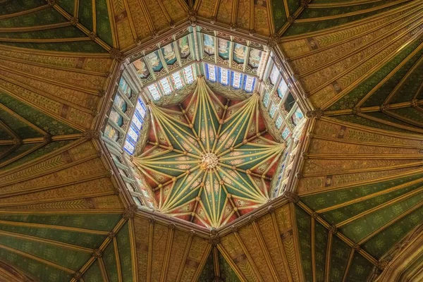 Hermosa Cúpula Octogonal Catedral Ely —  Fotos de Stock