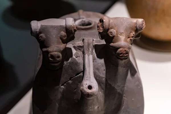 Beautiful Closeup Shot Old Hittite Animal Sculptures Anatolia Turkey — Stock Photo, Image
