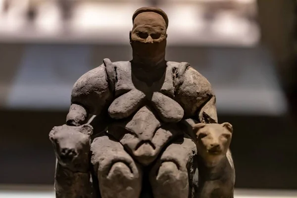 An old Hittite sculpture displayed at the Museum of Anatolian Civilizations Ankara, Turkey