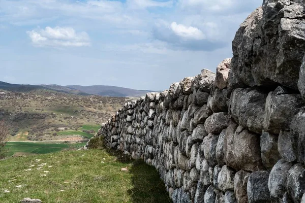 Hermoso Disparo Viejos Muros Hittite Anatolia Corum Turquía — Foto de Stock