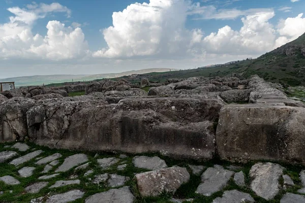 Zdjęcie Bliska Ruin Hattusy Stolicy Imperium Hetyckiego — Zdjęcie stockowe