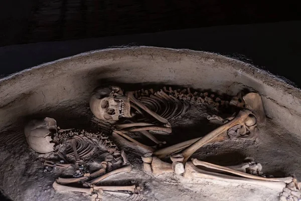 Csúcs Kilátás Paleolitikus Kor Csontváz Anatóliában Törökország — Stock Fotó