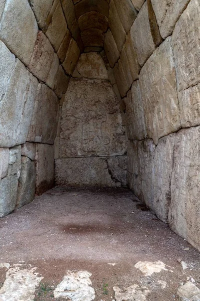 Old Stone Walls Hittite Archeology Findings Anatolia Corum Turkey — Stock Photo, Image