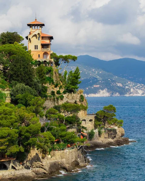 Portofino Italy Sep 2019 View Beautiful Colourful Harbour Portofino Italy — Stock Photo, Image