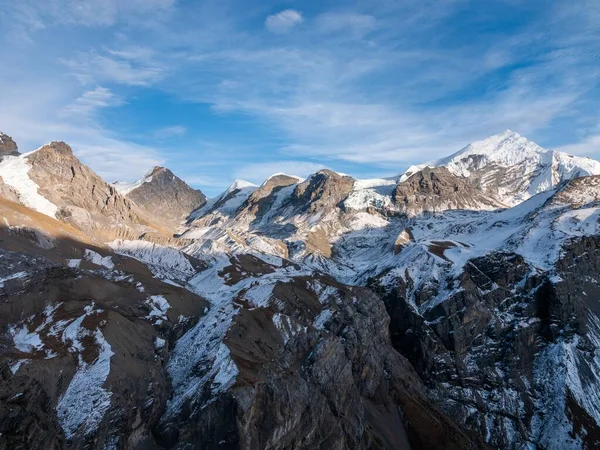 Disparo Aéreo Annapurna Himalayas Nepal — Foto de Stock