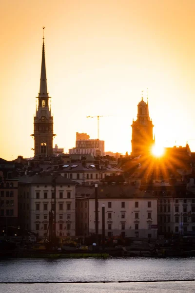 Amazing Shot Beautiful Cityscape Old Buildings — Stock Photo, Image