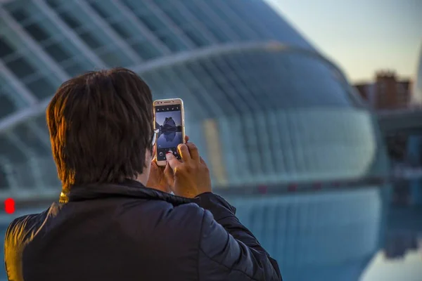 Valencia Spagna Maggio 2019 Visita Della Bellissima Città Della Scienza — Foto Stock