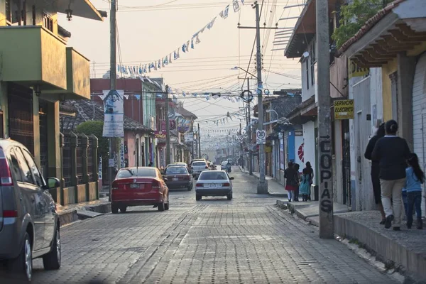 San Cristobal Las Casas Mexico Ápr 2019 Belváros Utcák San — Stock Fotó