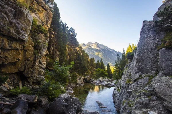 Beau Paysage Montagnes Les Panticosa Dans Les Pyrénées Aragonaises Espagne — Photo