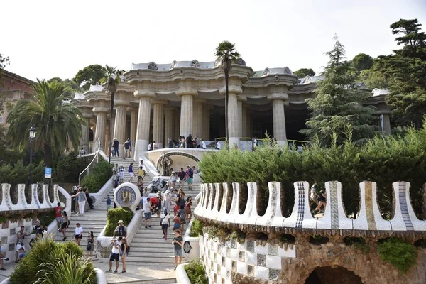 Barcelona España 2018 Uno Los Lugares Más Visitados Barcelona Diseñado — Foto de Stock