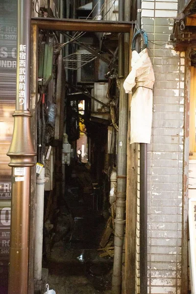 Very Narrow Dark Alley Asian City — Stock Photo, Image