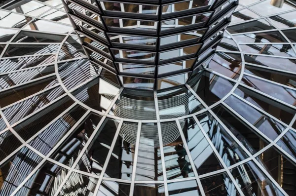 Struktura Budovy Bundestag Berlíně Německo — Stock fotografie
