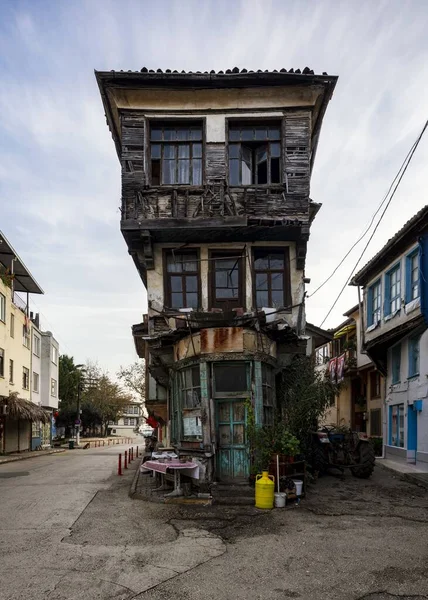 Casa Abandonada Fica Decadente Aldeia Trilye — Fotografia de Stock