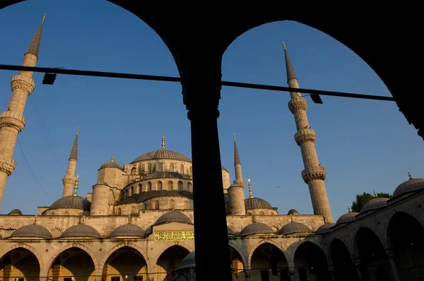 Bela Mesquita Sultan Ahmed Turquia — Fotografia de Stock