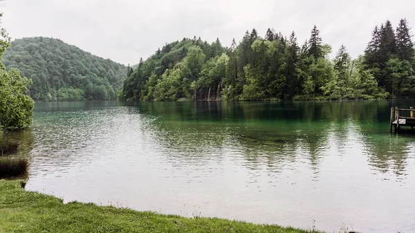 Bel Colpo Parco Nazionale Dei Laghi Plitvice Croazia — Foto Stock