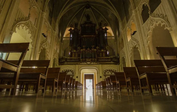 Interiör Ciutadellas Kyrka Menorca — Stockfoto