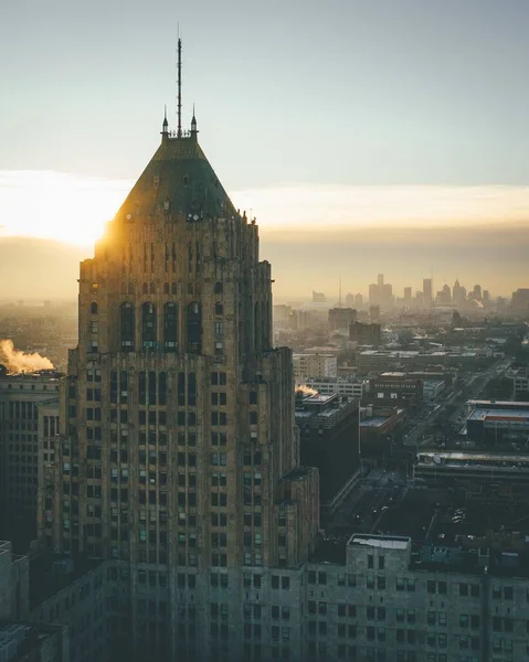 Detroit Estados Unidos Mayo 2020 Una Las Verdaderas Joyas Ciudad —  Fotos de Stock