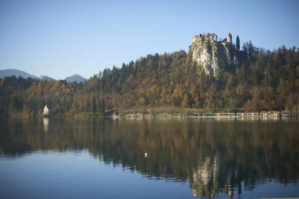 Озеро Бледі Словенія — стокове фото