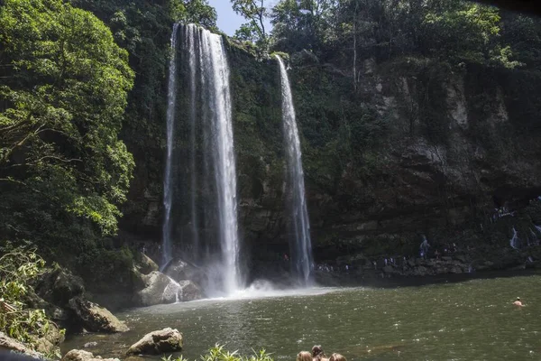 Magnificent Shot Misol Waterfalls Mexico Perfect Background — Stock Photo, Image