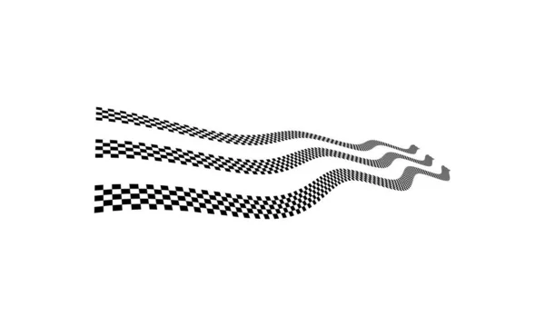 Πρότυπο Σχεδίασης Σημαίας Αγώνων Race Σημαία Σχεδιασμός Διάνυσμα Ταχύτητα Σημαία — Διανυσματικό Αρχείο