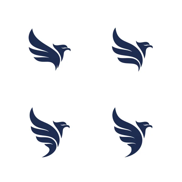 Plantilla Vectorial Diseño Logo Águila Deporte Águila Logo Concepto Vector — Vector de stock