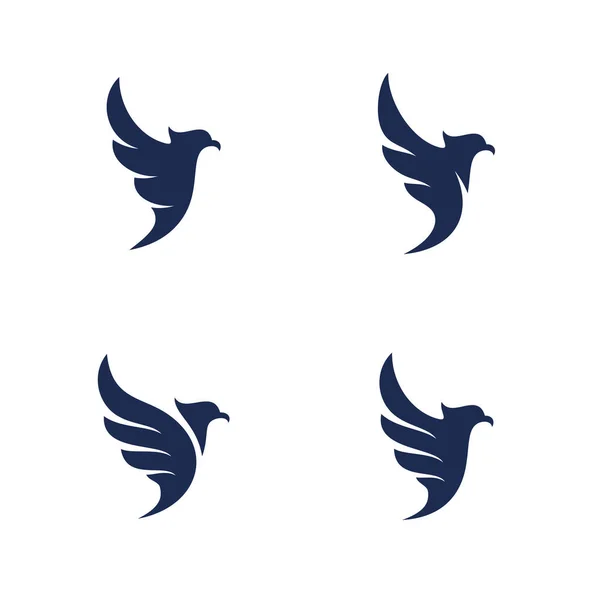 Plantilla Vectorial Diseño Logo Águila Deporte Águila Logo Concepto Vector — Vector de stock