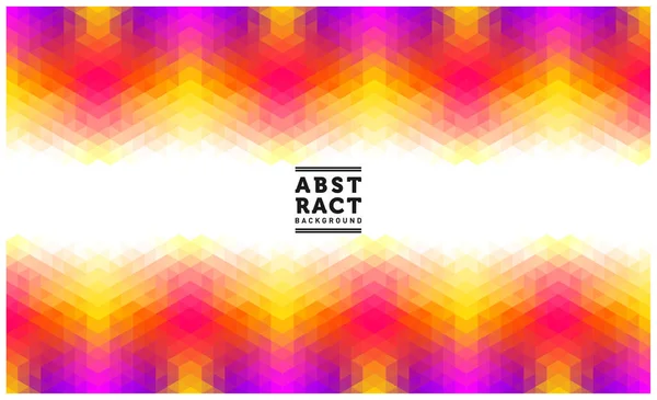 Triangles Colorés Fond Géométrique Abstrait Couleur — Image vectorielle
