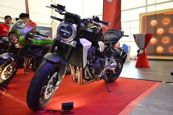 Pasig Sept Motocicleta Honda Philippine Moto Heritage Weekend Setembro 2019 — Fotografia de Stock